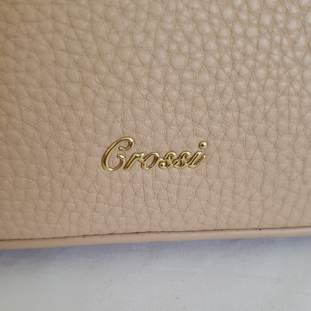 Neutral Beige Bow-Appliqué Top Handle Satchel - Picture 6 of 12